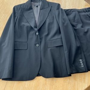 Banana republic womens black suit